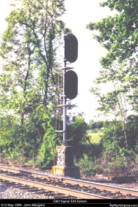 C&O Railway signal: Easton (EAS)